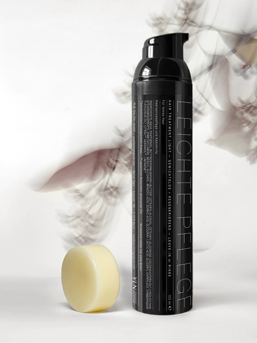 Natürliche Haarpflege für feines, trockenes Haar. Nachhaltige Regeneration mit dem Moisturizing Bar oder der Leichten Pflege von YLN