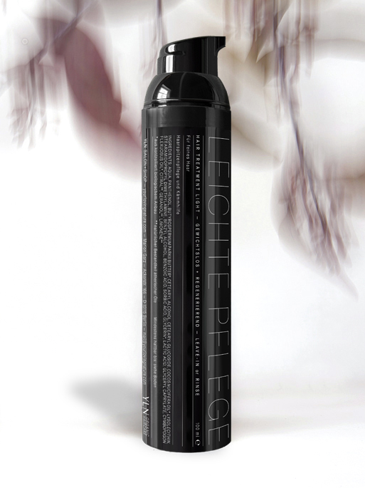 Natürliche Haarpflege für feines trockenes Haar. Nachhaltige Regeneration und Feuchtigkeit mit der Leichten Pflege von YLN