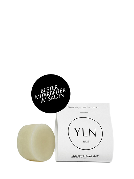 Dieser Leave-in Conditioner Bar hilft, trockenes, gefärbtes und hitzestrapaziertes Haar wieder in einen gesunden Zustand zu bringen.